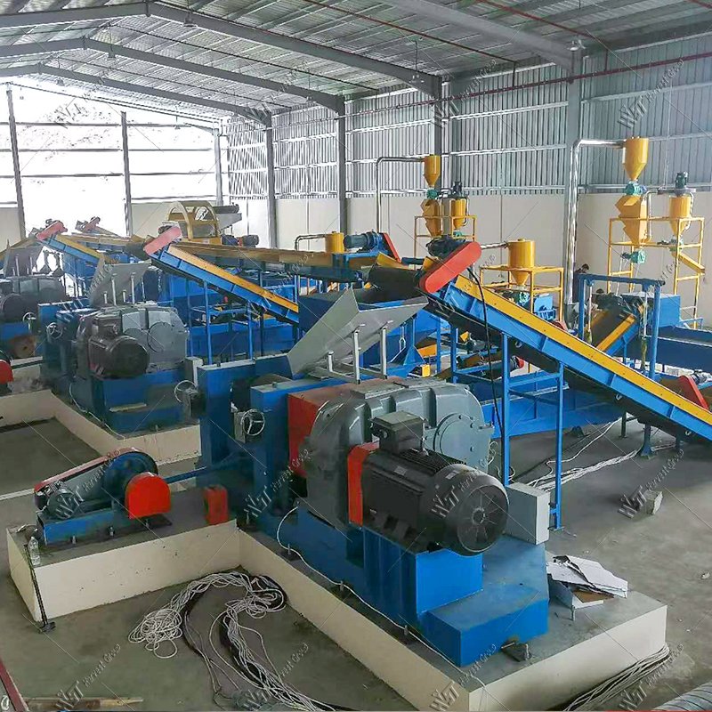 Auto Tire Recycling Machine for Scrap Tire Powder Recycling Plant Waste Tyre Recycling Machines in Pakistan