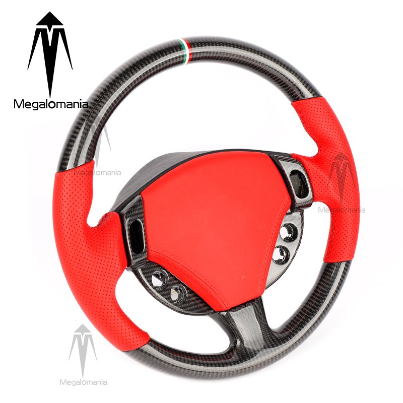 Fit for Maserati Grecale Levante Ghibli Quattroporte GranCabrio GranTurismo Carbon Fibre Steering Wheel