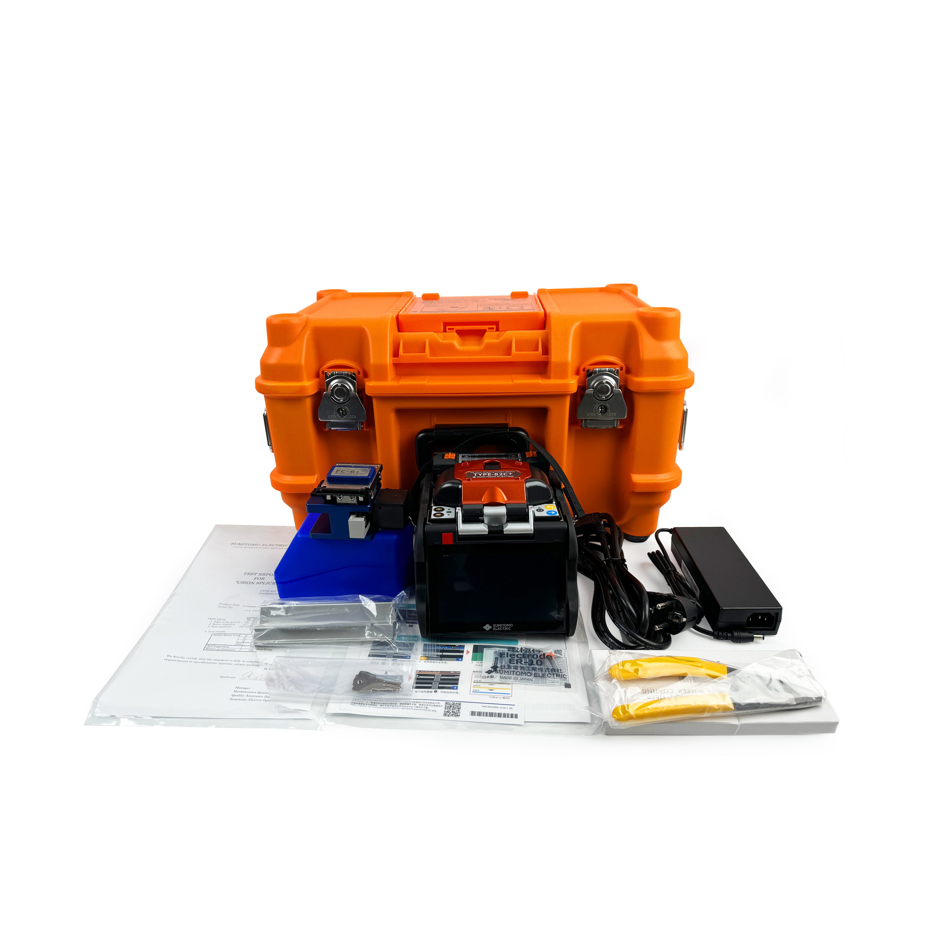Original JAPAN motors Core Alignment Fiber Optical Splicing Machine type -72c TYPE-82C+ 82c sumitomoo-machine Fusion Splicer