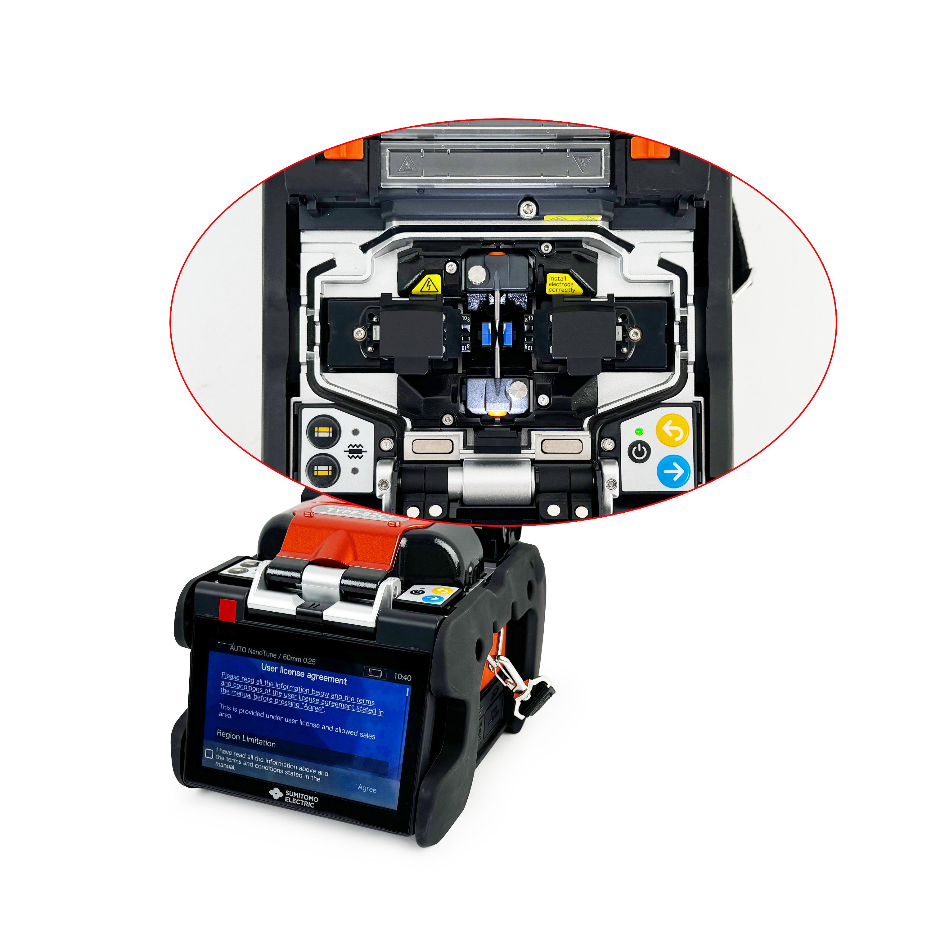 Original JAPAN motors Core Alignment Fiber Optical Splicing Machine type -72c TYPE-82C+ 82c sumitomoo-machine Fusion Splicer