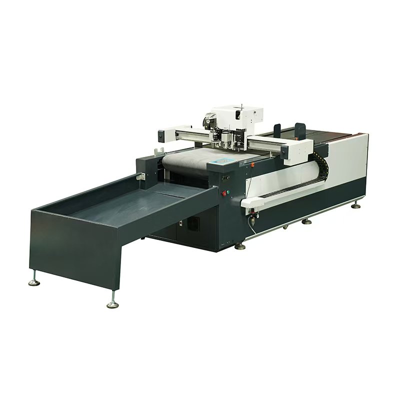 High Quality Flatbed Cutter Auto Feeding Oscillating Knife Machine Photo Adhesive Digital Sticker Cutting Plotter
