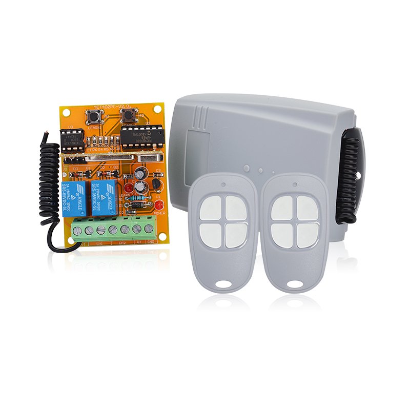 YET402pc-v3.0 Wireless Rf Touch Gate Remote Control Garage Door Opener Switch 434mhz 8-key Controller Receiver Module Suppliers