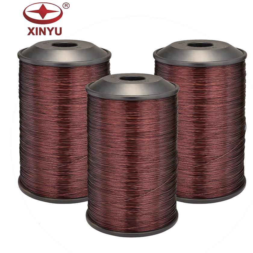 Xinyu Provide Class 180 200 220C Enameled Aluminum Wire for Power Heating Industrial Auto Motor Winding Wires