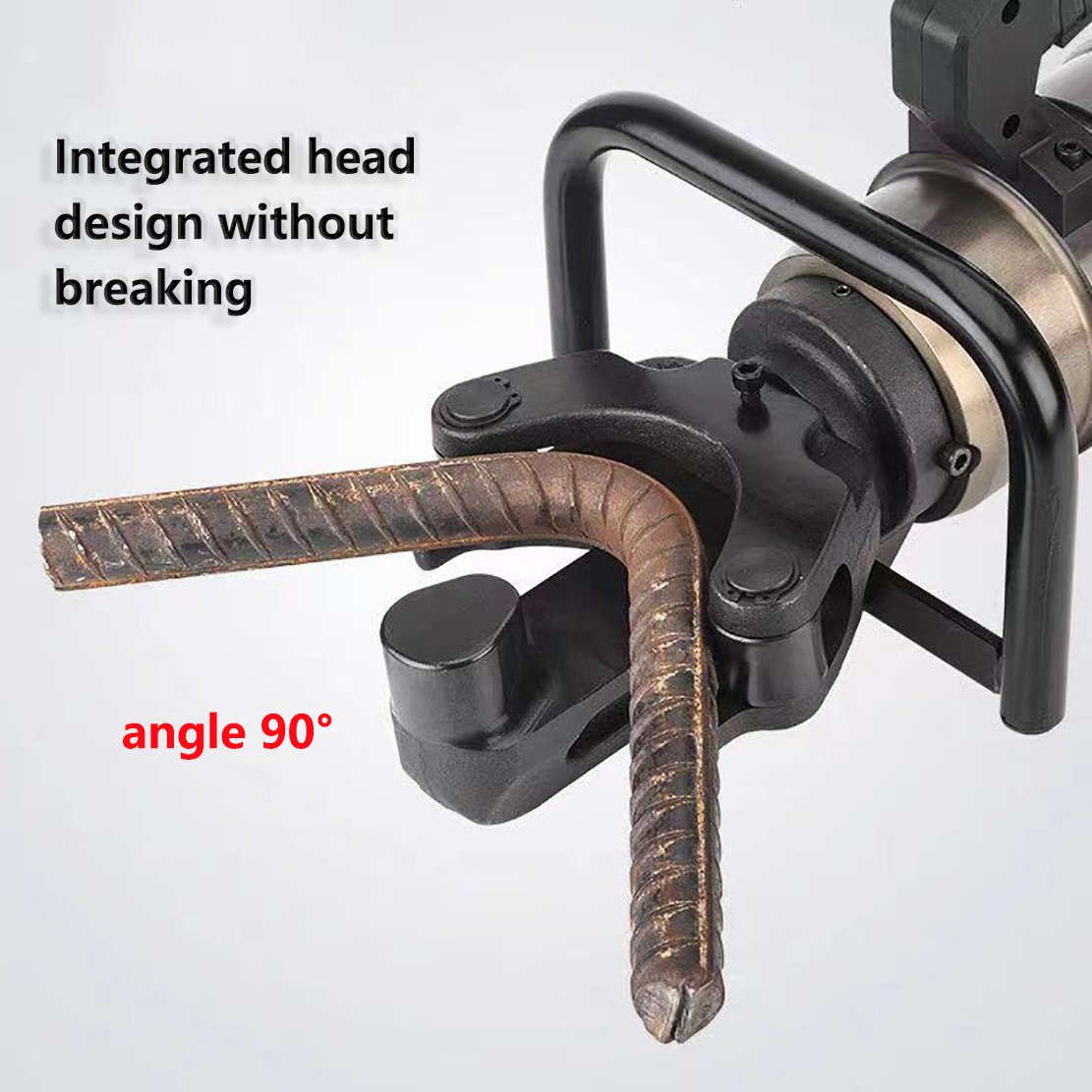 Hydraulic 0-22mm Electric Rebar Bender Handhold Auto Bending Motorized Rebar Cutter Construction Industry