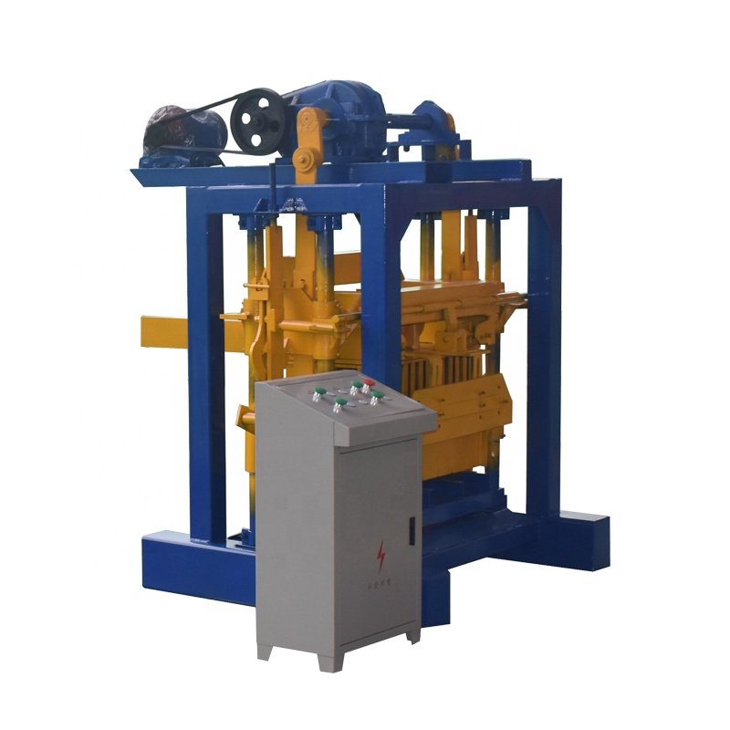 QTJ4-40 Semi Automatic Block Machine Egg Laying Hollow Block Making Machine Concrete Hollow Brick Making Machine