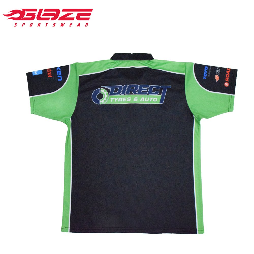 Custom Team Latest Design Motorcycle Short Sleeve Racing Shirts
