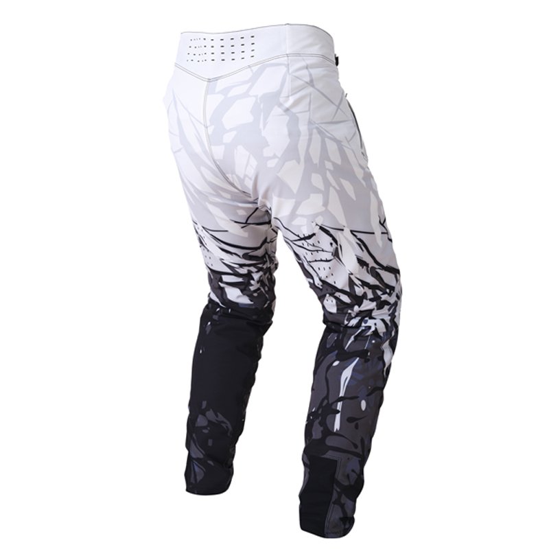 Custom OEM Brand White Black Off-Road Dirt Bike Motorcycle Riding Gear Motorsport Racing Motocross Trousers Pants Suits