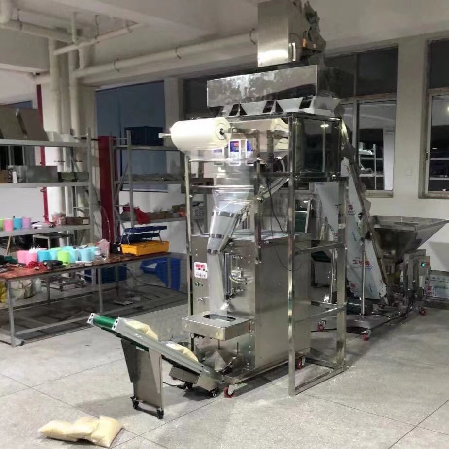 Semi-Auto Coffee Bean and Snack Food Sub-Packaging Filling Machine for Foil Paper Film Wrapping