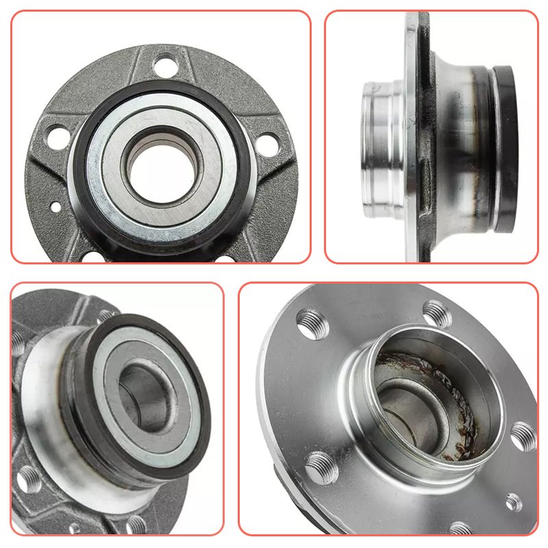 High Quality 8W0598611A, 8K0501611B Rear Wheel Bearing Hub Assembly for AUDI A5 A4 A6 B8