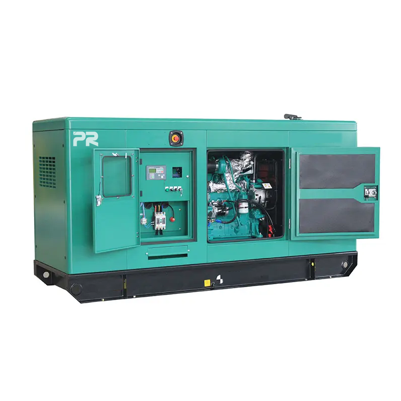 400 kW Silent Type Generator Set All Copper Motor with Auto Start Open Frame Available for Site Supply