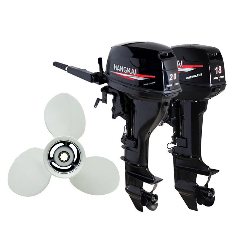 Factory Wholesale 2 Stroke Boat Engine Short and Long Shaft HANGKAI 6HP 12HP 18HP Outboard Motor