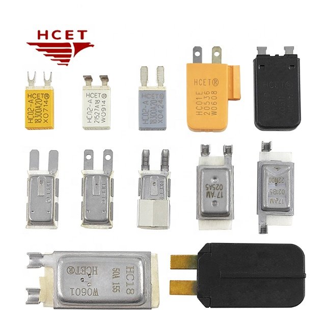 HCET Factory Price HC02 Replace Otter Window Lift Motor Thermal Cutoff Switch Protector for DC Motor