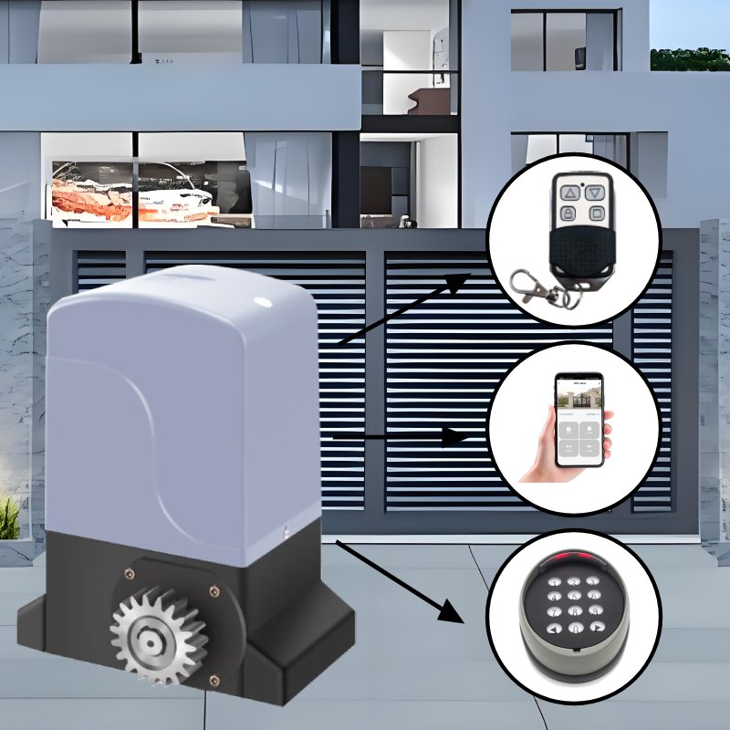 Smart Wifi Phone Control Automatic Door Operator Sliding Gate Opener for 600kg Gate Motor