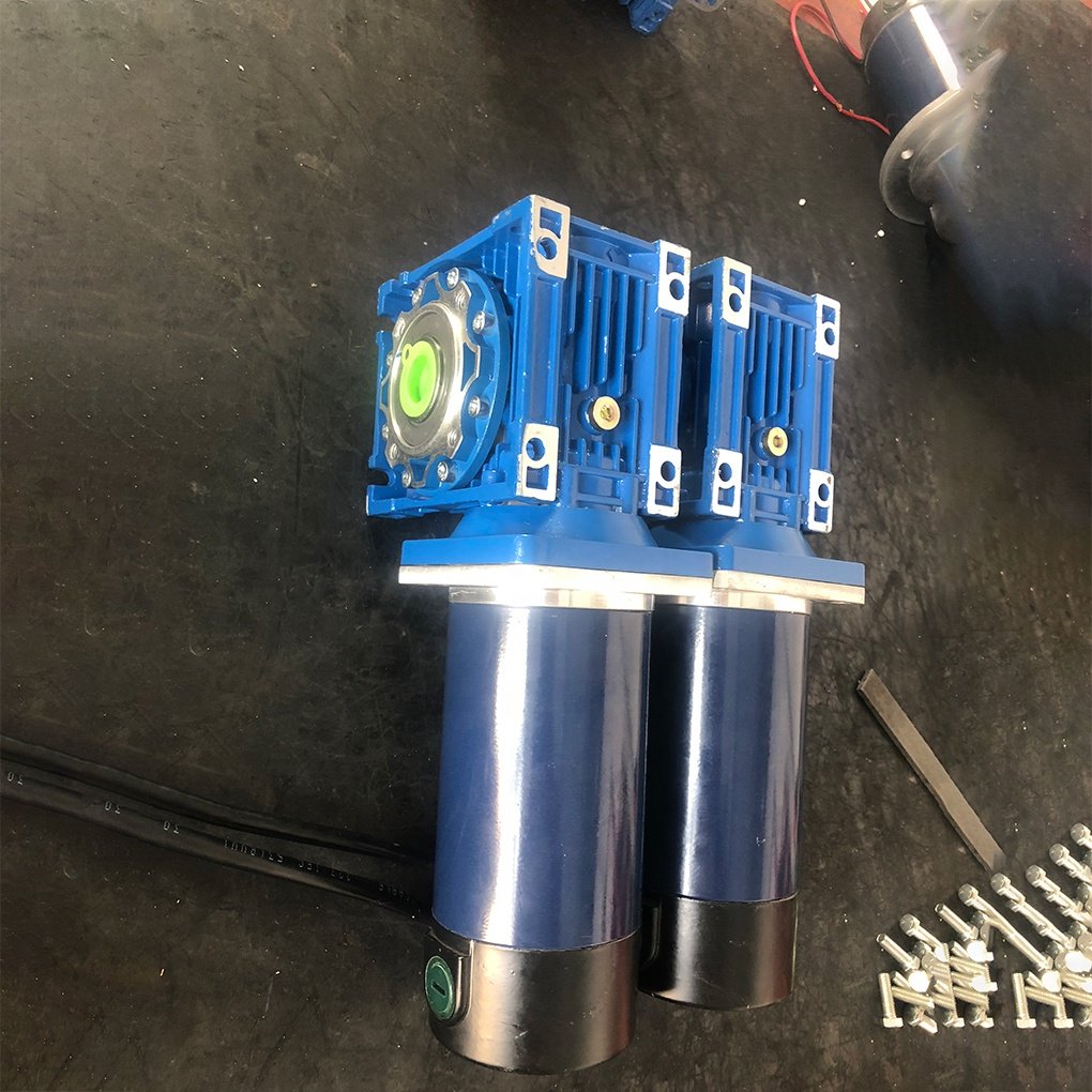 Automatic Muck Car Tarpaulin Motor DC Turbine Reducer