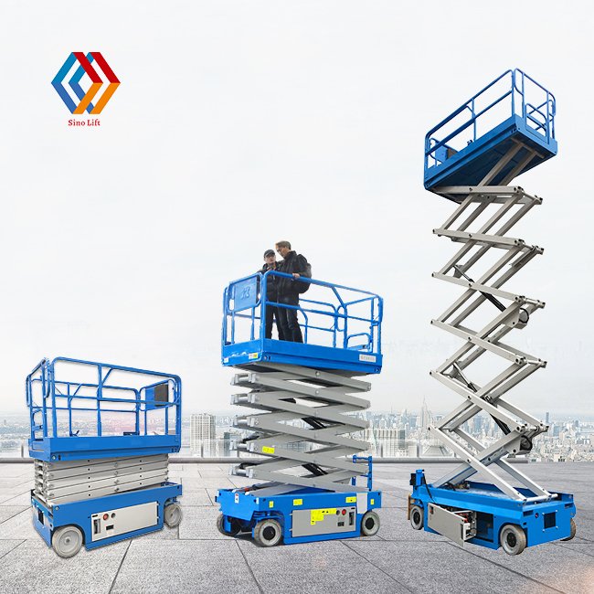 8M 9M 11M 15M Electric Scaffold Auto Lift Platform Personal Scissor Lifts