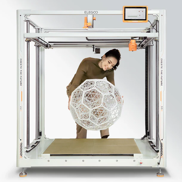 Elegoo OrangeStorm Giga Large Size 3D Printer Build Volume: 800mm X 800mm X 1000mm