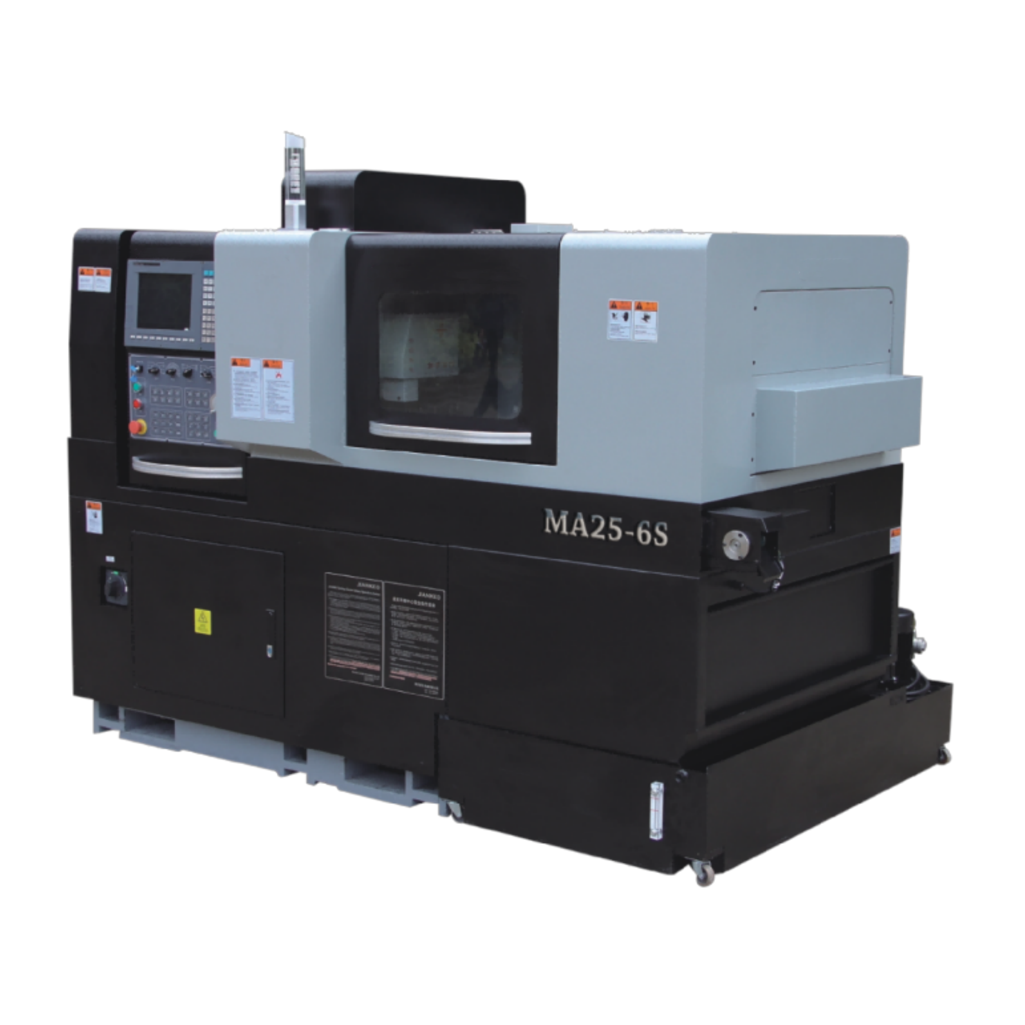Ma25-5 High Precision Double Spindle Vertical Swiss Type Cnc Lathe for Metal Full Auto Feed