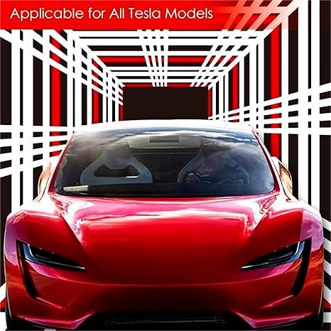Pre-adhesive for Tesla 3D Plaid Performance Emblem Badge Compatible for Tesla Model 3 Y S X Dual Motor Trunk Boot Lid Rear