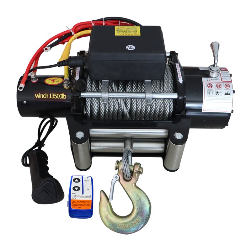 High Quality Winch 13500 Lbs 12v DC Motor for Winch Car Cable Winch