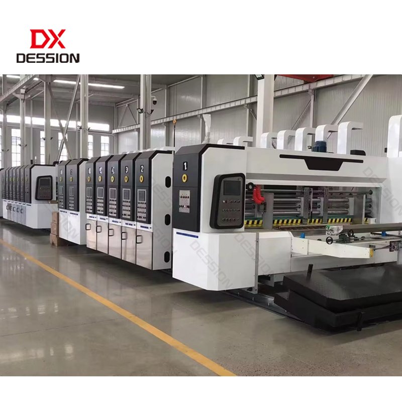 Carton Box Making Machine Prices Auto Flexo Printing Corrugated Cardboard Printer Machine