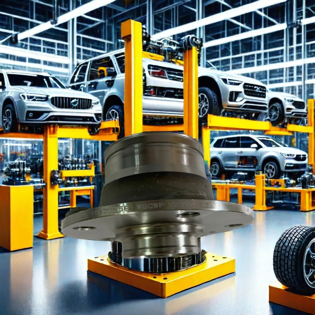 High Quality Car Wheel Bearing and Hub Assembly Pair Rear for Application Mg 6 Roewe I6 10122856
