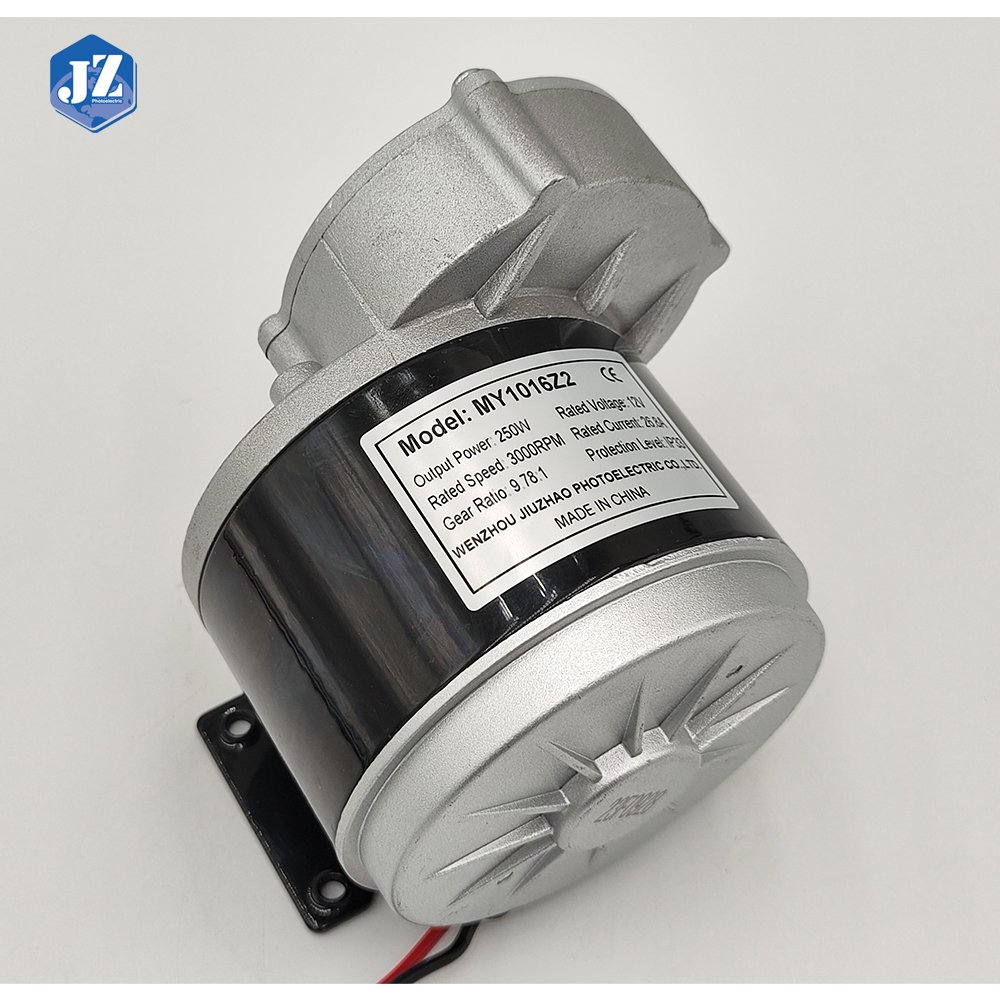 JIUZHAO MOTOR Unique MY1016Z2 Electric Bicycle 250W Ebike Kit 12Volt Brush DC Motor for Pump Auto Mechanical