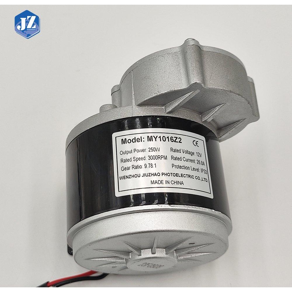 JIUZHAO MOTOR Unique MY1016Z2 Electric Bicycle 250W Ebike Kit 12Volt Brush DC Motor for Pump Auto Mechanical