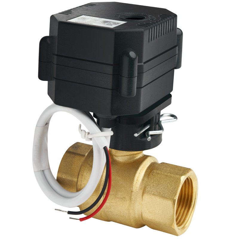 Factory DN15 1/2'' 20 3/4 Inch DN25 12v 24V Modbus RTU RS485 protocol Electrical Motorized Ball Valve for Remote Water Control