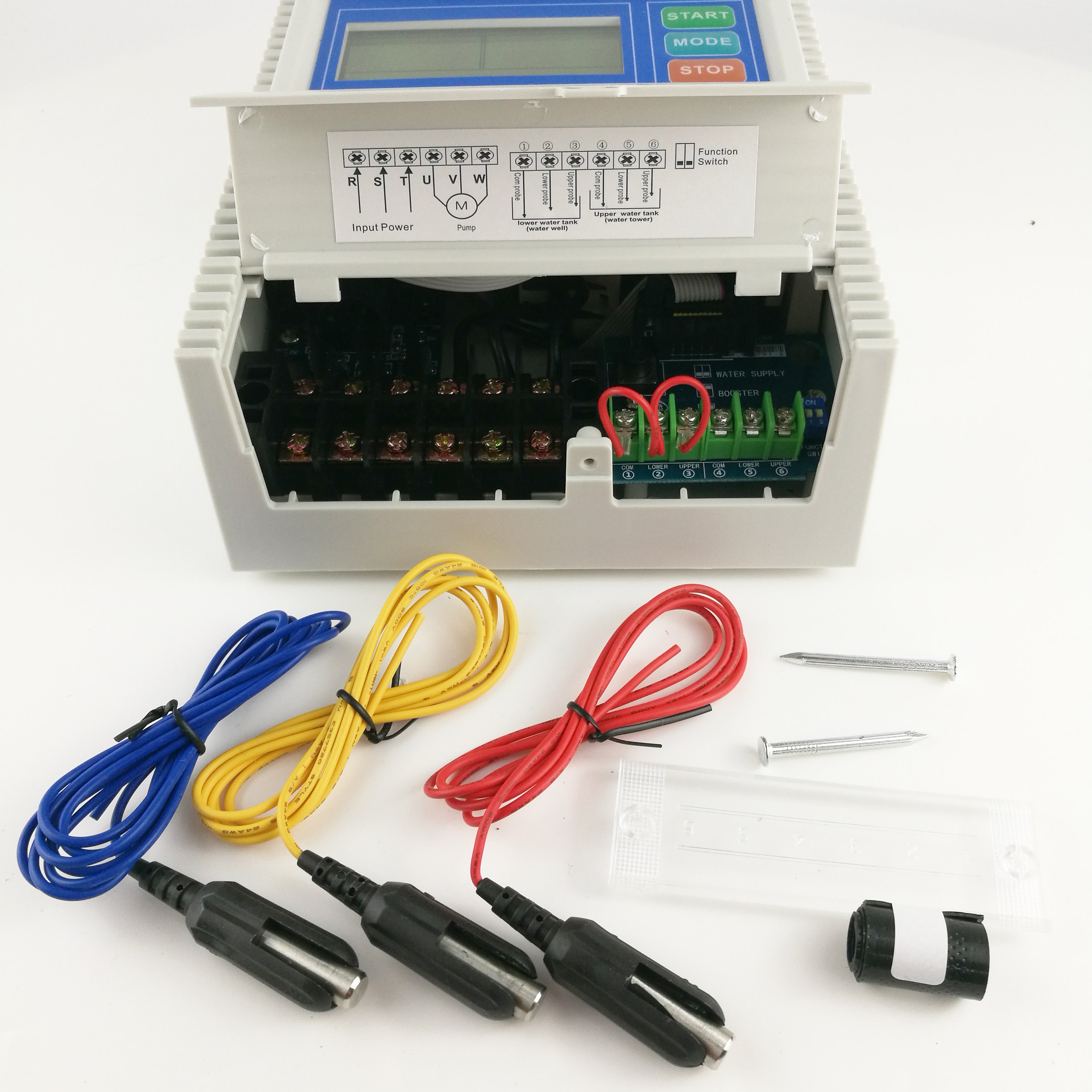 Three Phase Control Box Auto Recovery Function Water Pump Control Timer Controller for Pump
