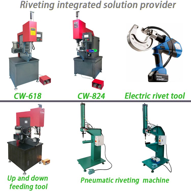 Hydraulic Riveting Machine 56KN Auto Feeding Riveting Machine for PEM Nuts