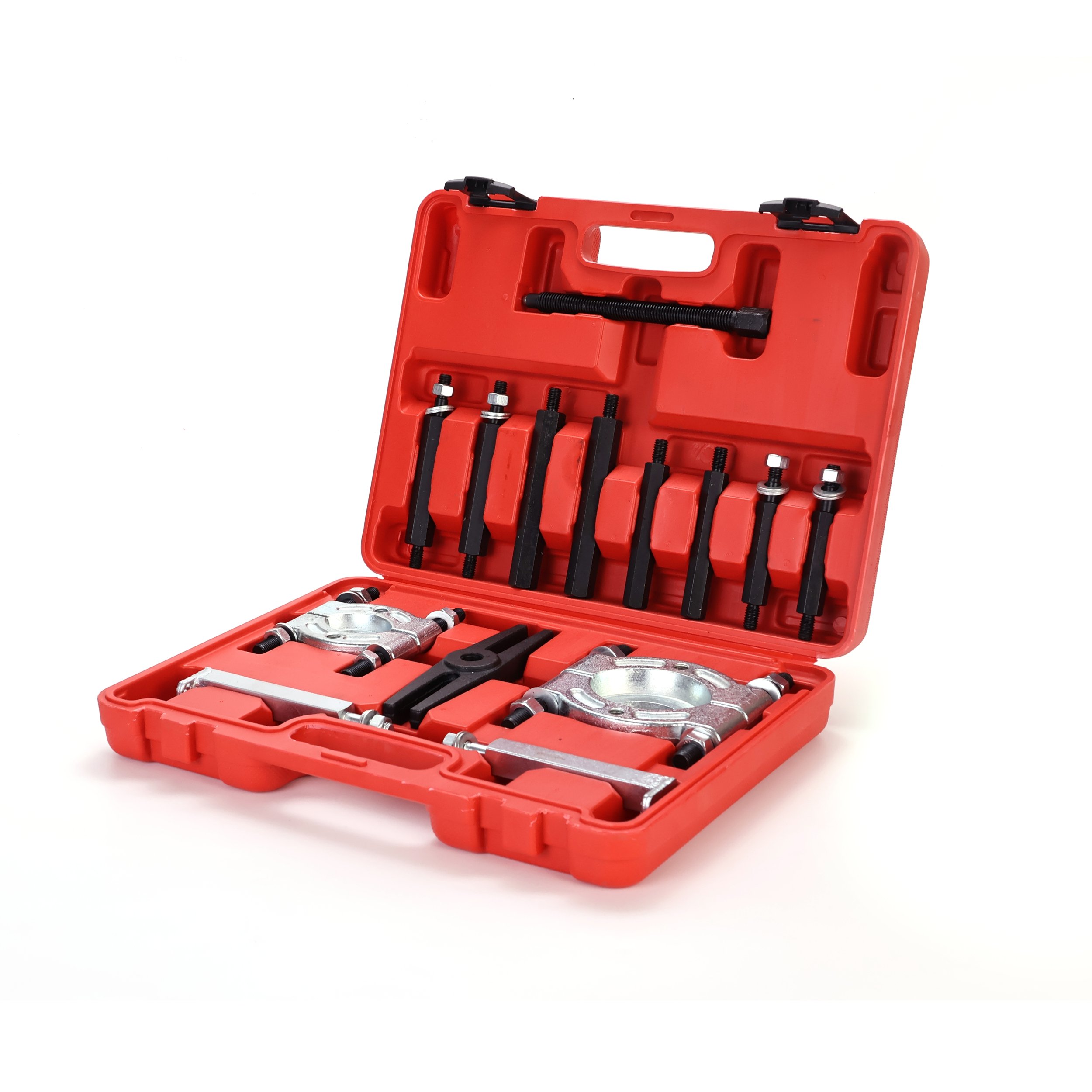 044 Auto Bearing Splitter Gear Puller Fly Wheel Separator Kit with Portable Plastic Box