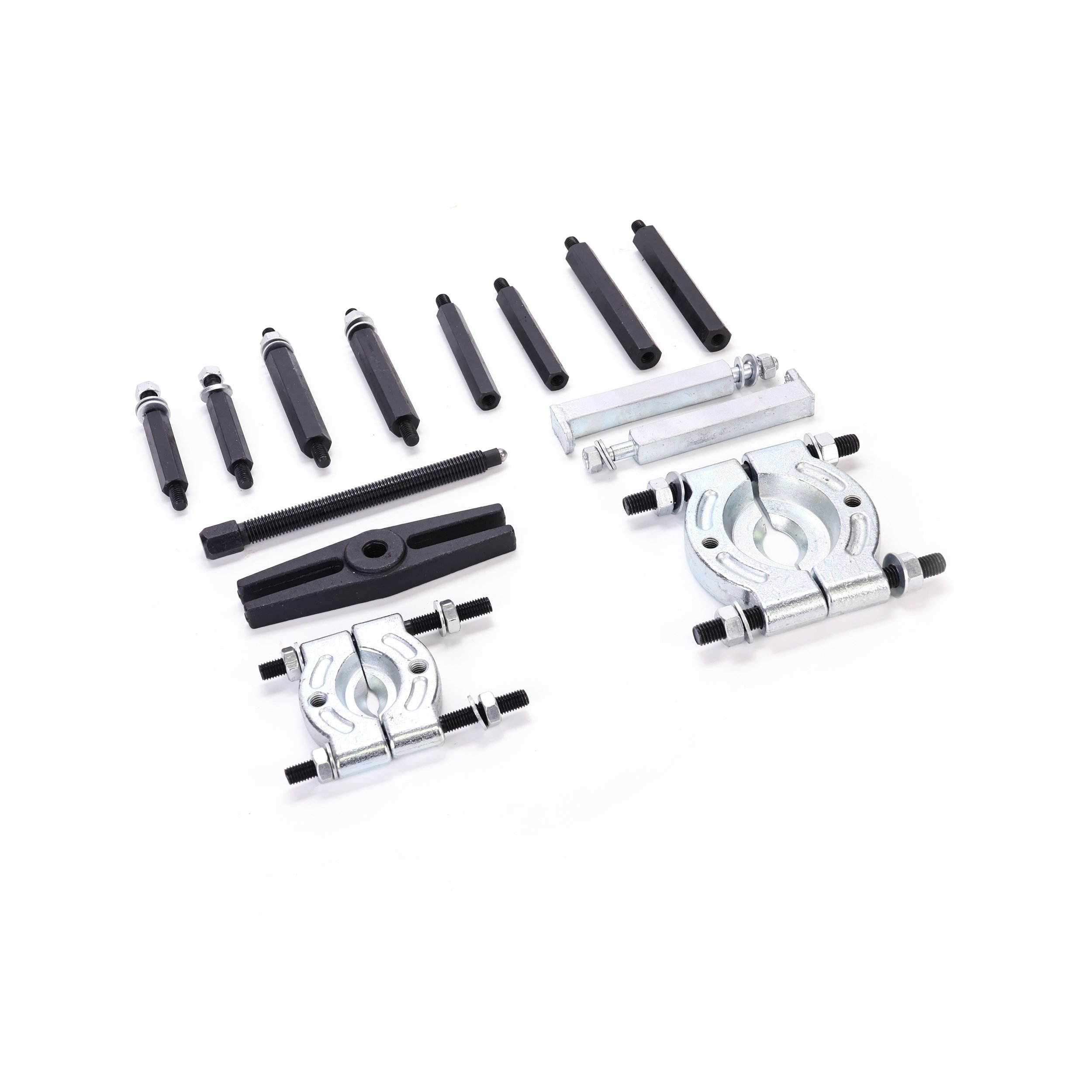 044 Auto Bearing Splitter Gear Puller Fly Wheel Separator Kit with Portable Plastic Box