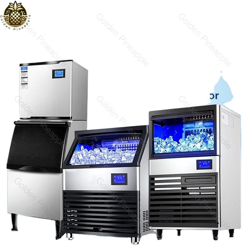 200kg Ultra - Low Temp Fully Auto Business Ice - Maker Super - Large Capacity Fast Ice Production.