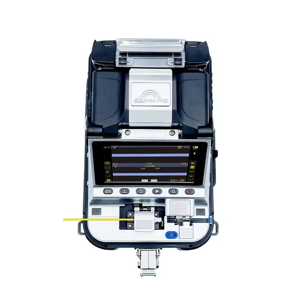 AI-10A ai-10 Brand Fourth Generation Multi-language Optical Fiber Fusion Splicer FTTH Fiber Splicing Machine w