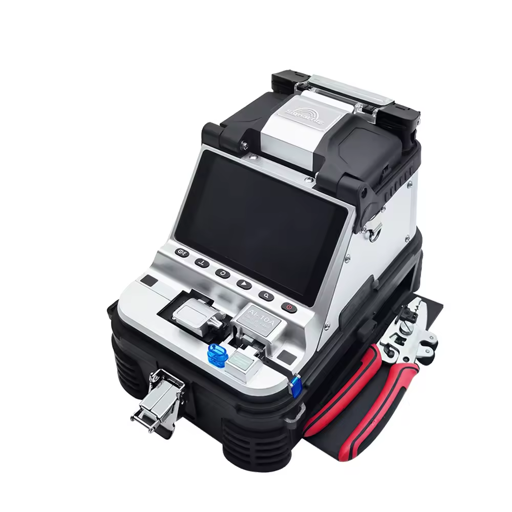 AI-10A ai-10 Brand Fourth Generation Multi-language Optical Fiber Fusion Splicer FTTH Fiber Splicing Machine w