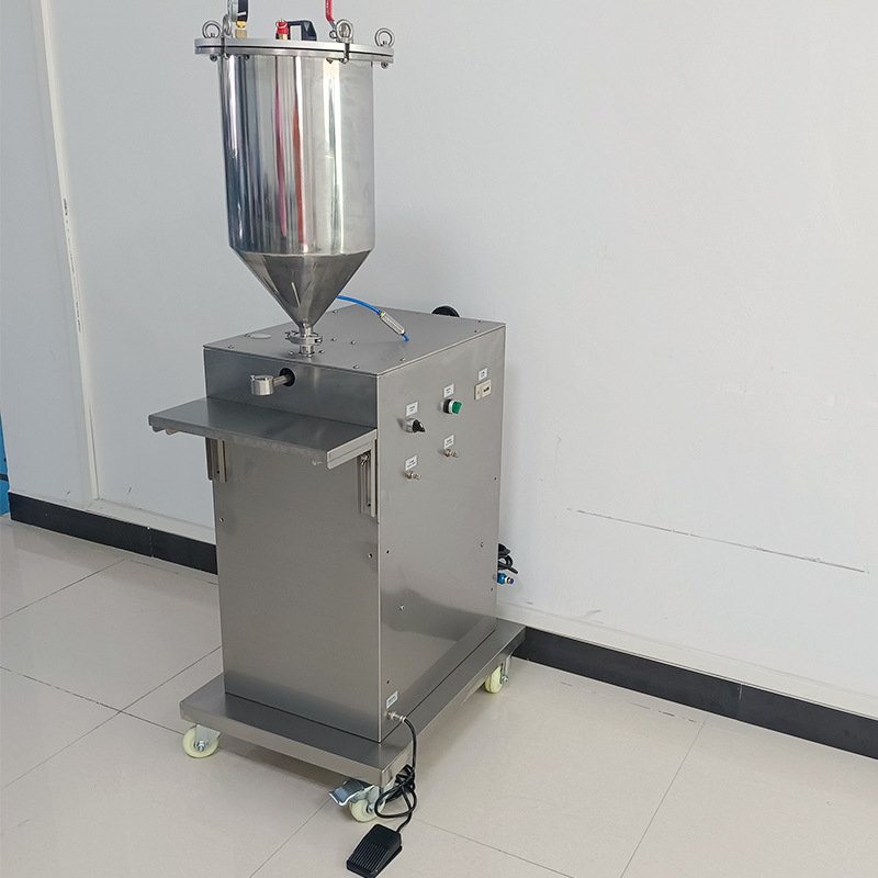 COSMATI Factory Sales High Accuracy Single Heads Mascara Hot Filling Machine for Lip Cream Lip Gloss Cosmetic Filling Machine