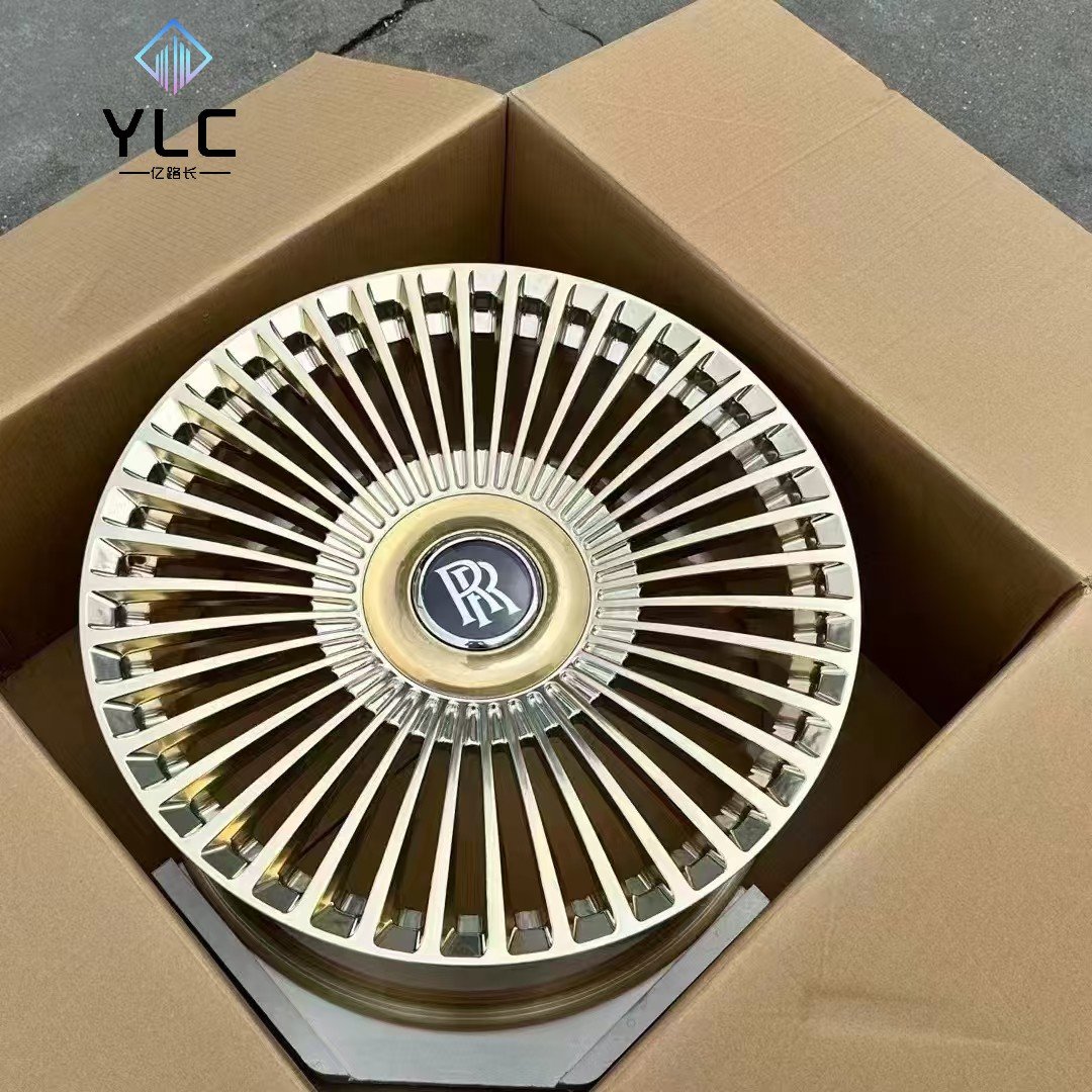 YLC Aluminum Alloy Wheel 5 Spoke 18 19 Inch Auto Rims 5X114.3 5X100 5X112 5X120Custom Wheels for Car
