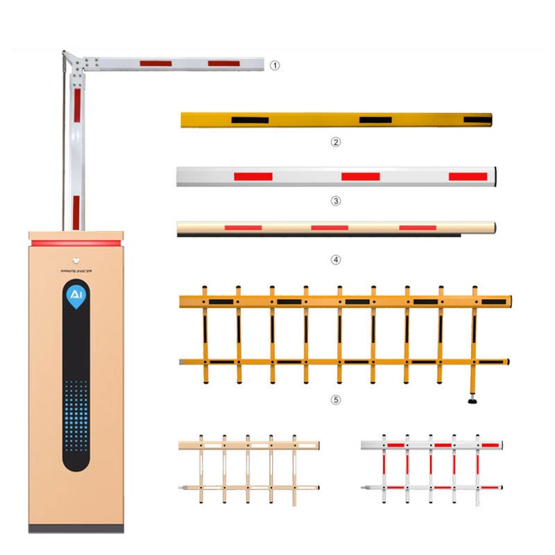 5 Million Lifetime Servo Motor Barier DC 24V Electric Auto Parking Gate Boom Barrier Price