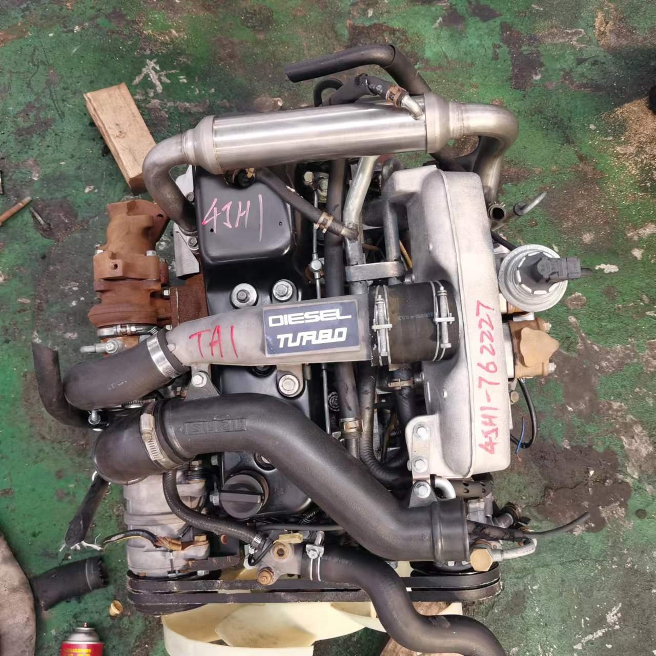 Genuine 4JH1T 4JH1-T Diesel Engine Assy for Isuzu D-Max 3.0 Turbo Motor