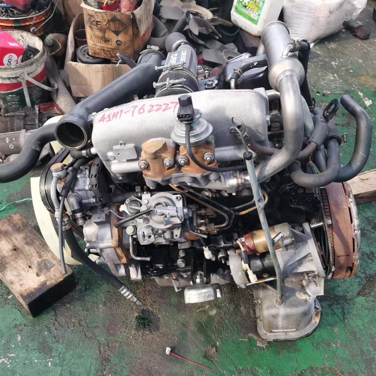 Genuine 4JH1T 4JH1-T Diesel Engine Assy for Isuzu D-Max 3.0 Turbo Motor