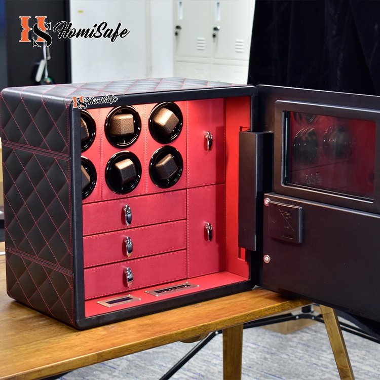 Factory Price Steel Security Auto Motor Watch Winder Automatic Jewelry Watch Winder Safe