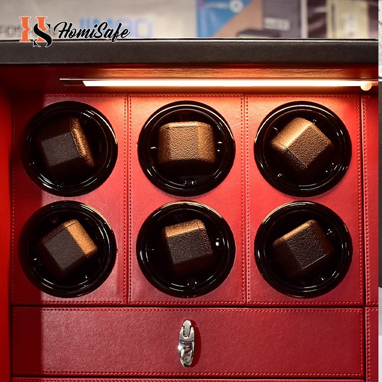 Factory Price Steel Security Auto Motor Watch Winder Automatic Jewelry Watch Winder Safe