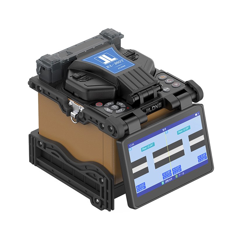 JILONG 280T Core Alignment Fiber Splicing Machine Touch Screen KL-360T KL-520 K-530 KL-620 6 motors Backbone Fusion Splicer