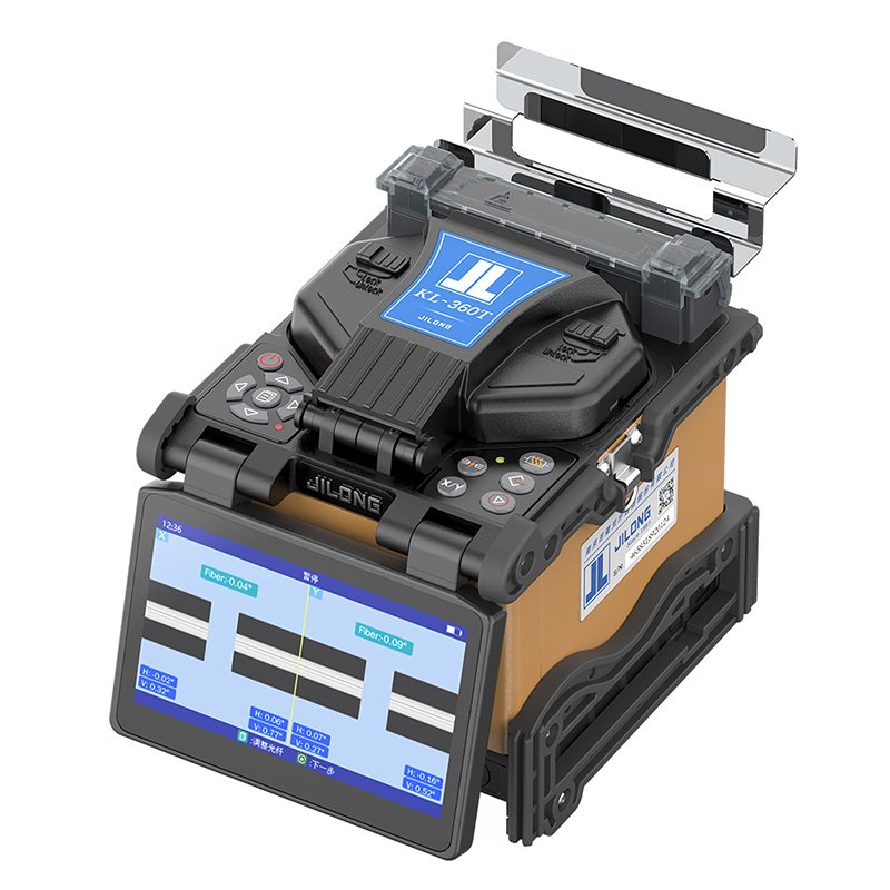 JILONG 280T Core Alignment Fiber Splicing Machine Touch Screen KL-360T KL-520 K-530 KL-620 6 motors Backbone Fusion Splicer