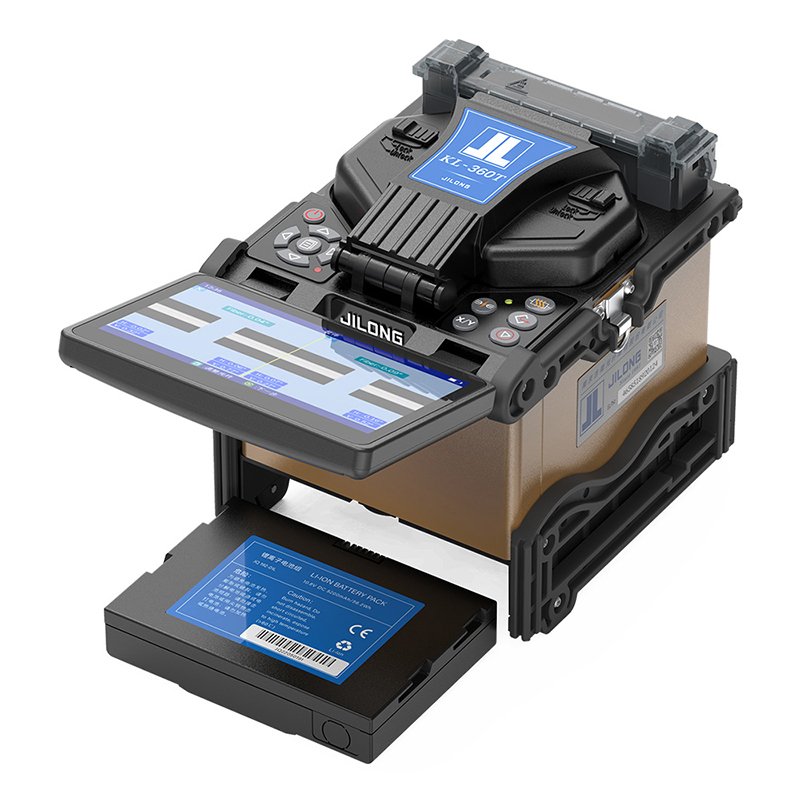 JILONG 280T Core Alignment Fiber Splicing Machine Touch Screen KL-360T KL-520 K-530 KL-620 6 motors Backbone Fusion Splicer