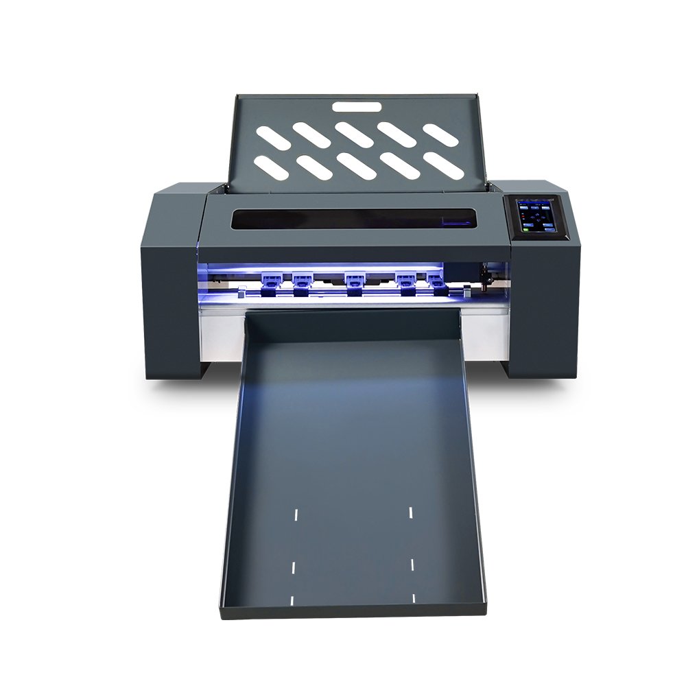 2024 Stable Stepper Motor Auto Feeding Label Cutting Machine CCD Camera Automatically Contour Locates Sheet Cutter