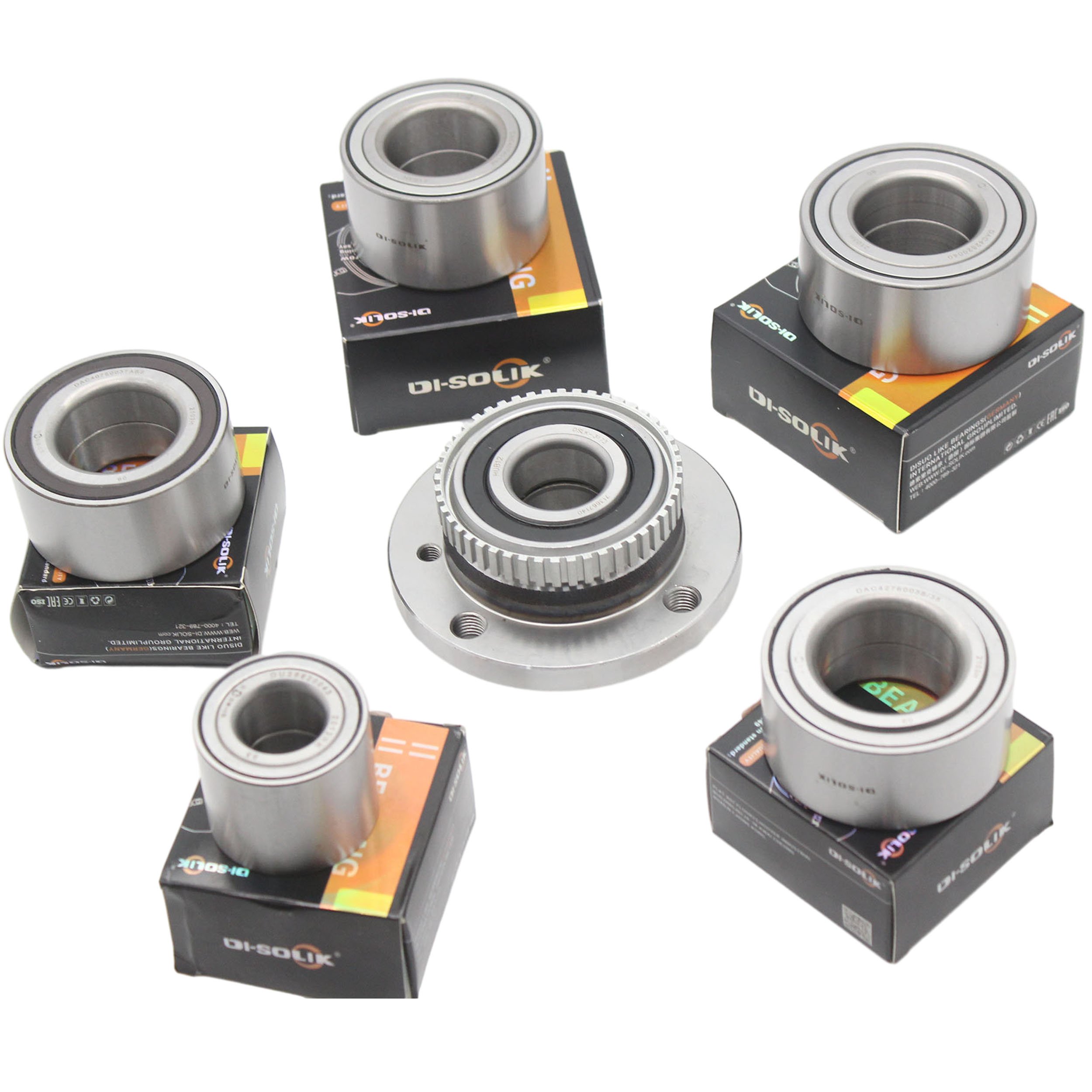 DI-SOLIK Front Wheel Hub Bearing for ford F150 SVT RAPTOR 2010-2014 Gen 12 13 2015-2020 Accessories 9L3Z-1104A 515119 BR930759