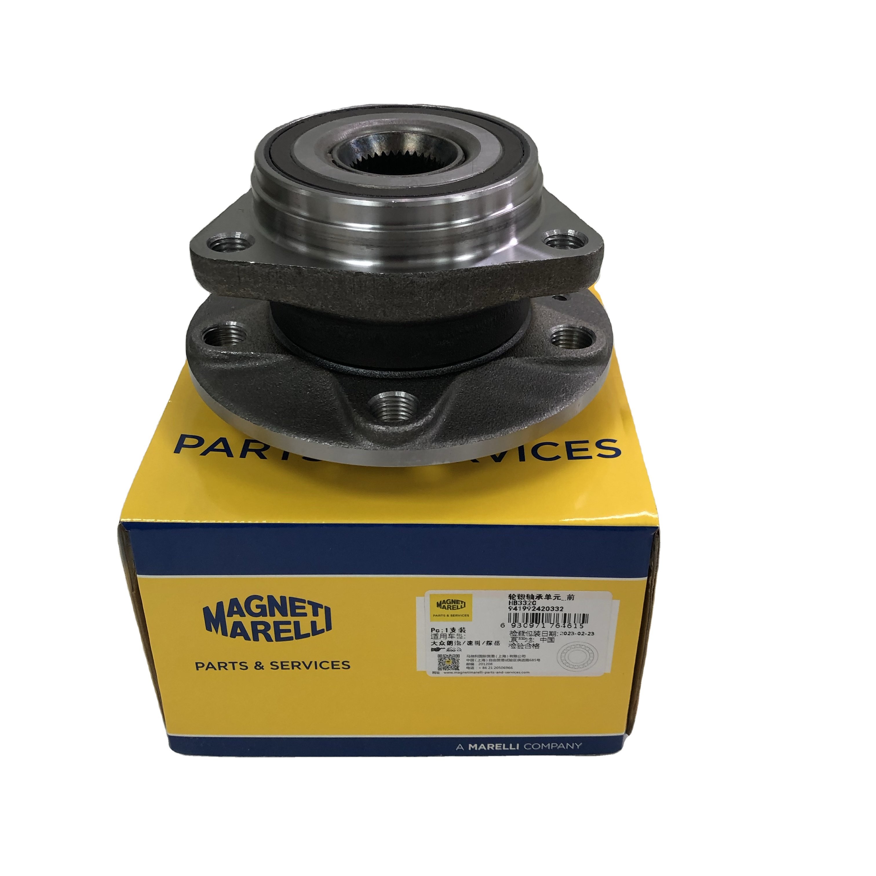 MAGNETI MARELLI OE:5QD407621 Factory High Quality Full New Auto Parts Front Wheel Bearing Kit Repair Parts for VW Tiguan
