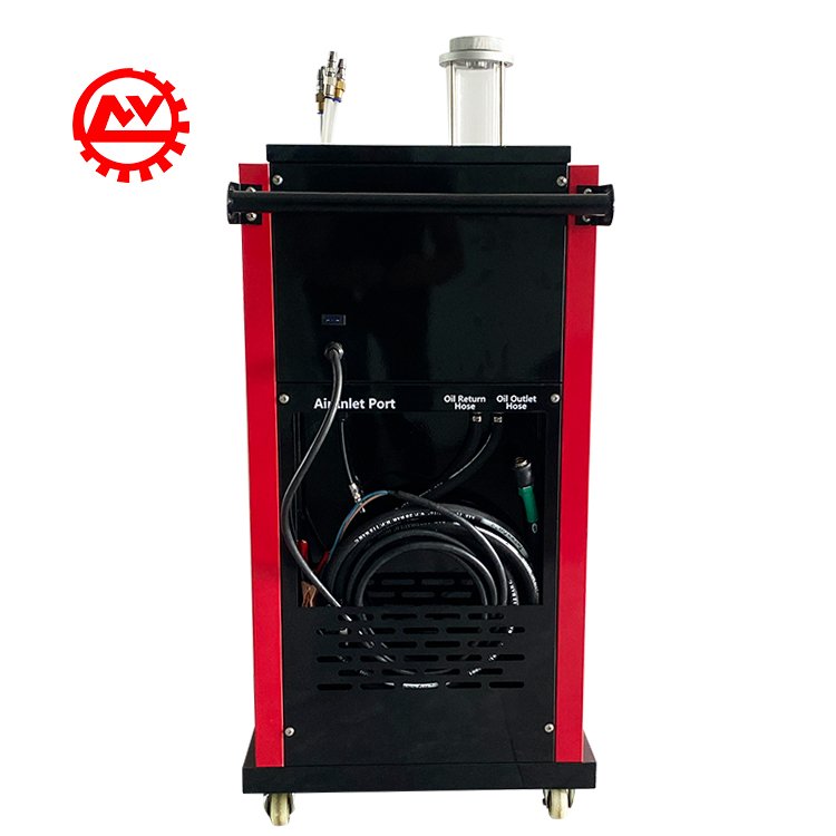 Mobile Engine Cleaning Machine Lubricating System Clean Auto Motor Oil Flushing Machine