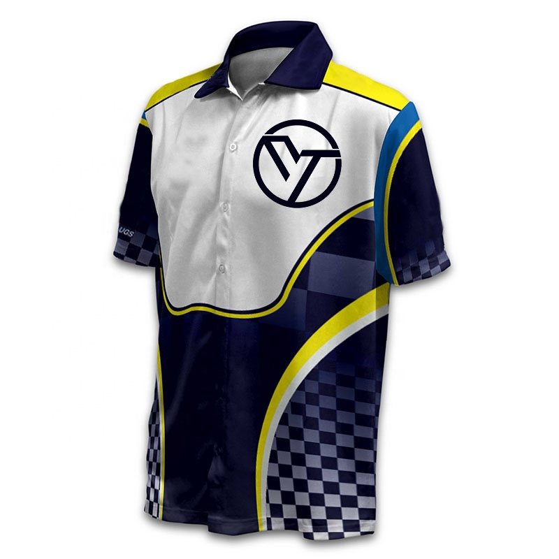 Custom Sports Uniform and Design Your Owe Design Motor Sports Racing Team Shirts